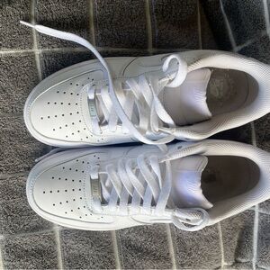 Nike Air Force one,size 7, color white.